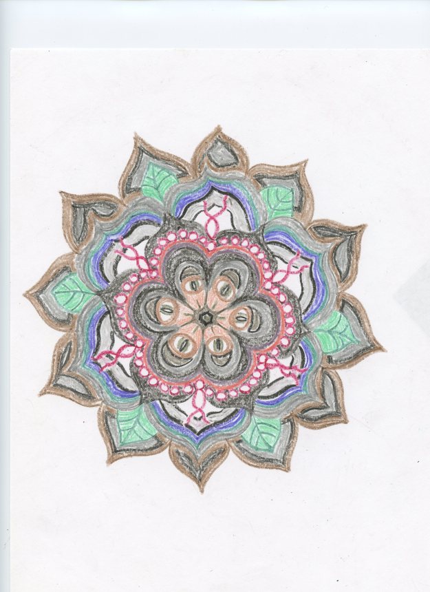 A flower-based mandala