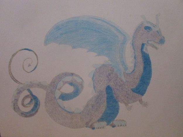 A western dragon, 1989