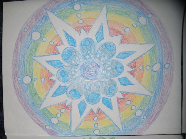 The first of 100 mandalas