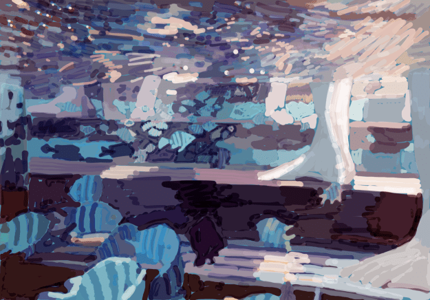 Under the sea, under the sea...it's the Red Sea, in case you were wondering.