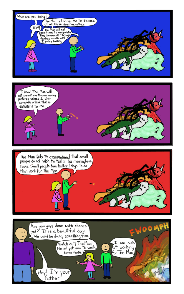 Any day you can use the word "homunculi" is a good day.