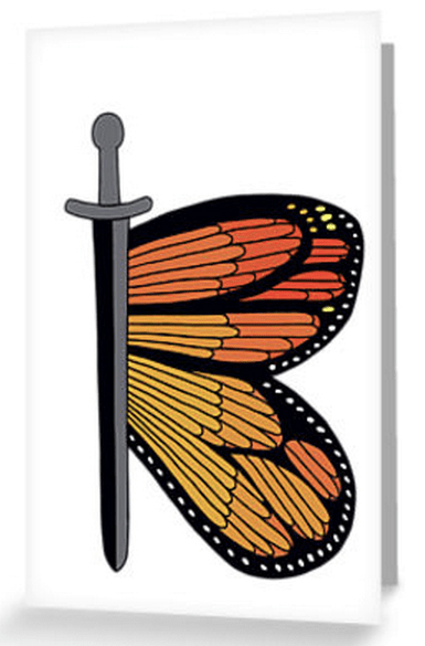 The butterfly and the blade