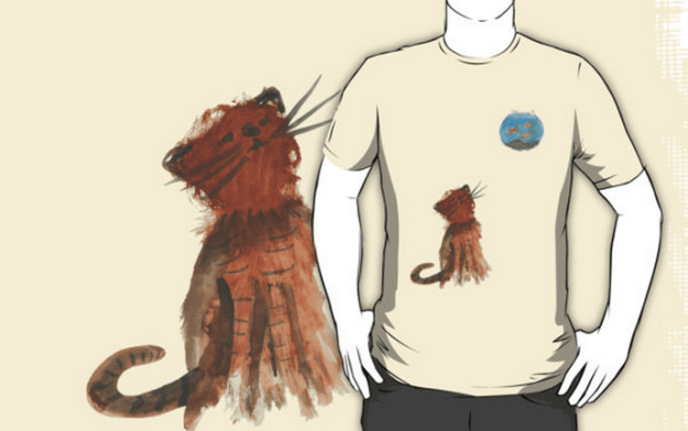 That cat is never going to get tired of that fish. 