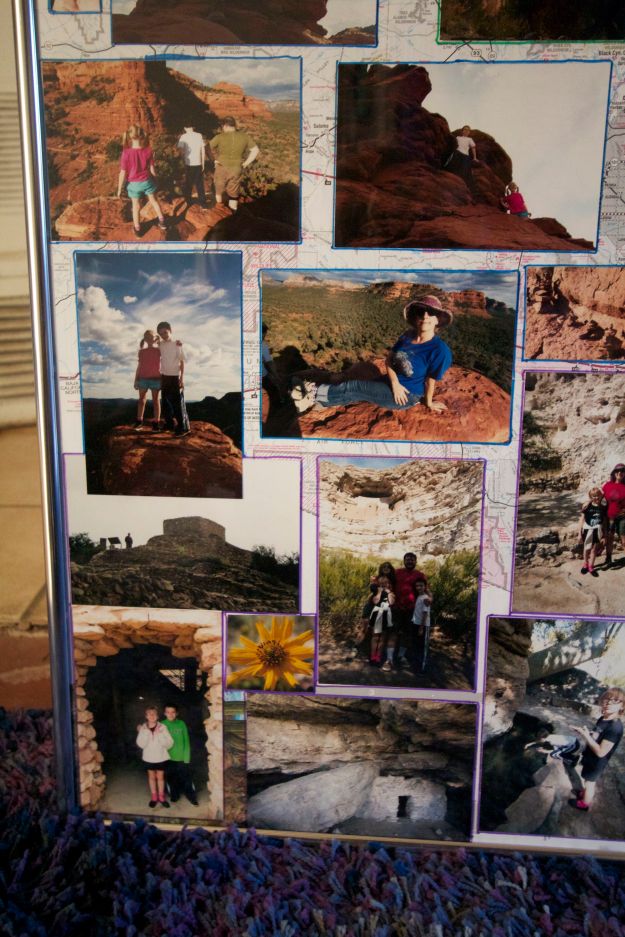 Detail from days 5 and 6: hiking Boyton Canyon and the Sinagua ruins near Sedona. 