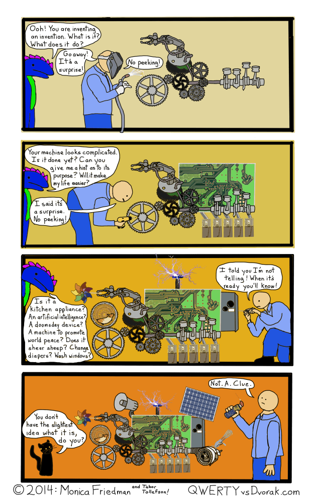 Stand back! He's going to try engineering!