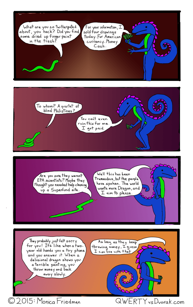 They don't even have to throw the money. They could PayPal it, and I think The Man is equipped to take credit card payment. 