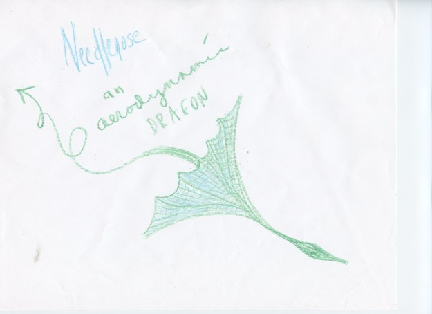 Needlenose, an aerodynamic dragon