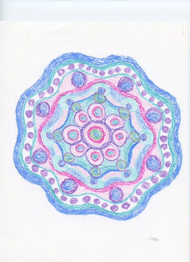 This Mandala is Very Busy on the Cellular Level