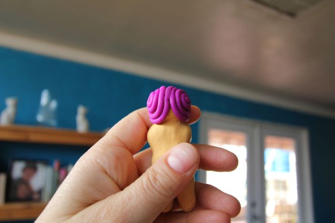 Don't scroll any farther if you are afraid of what you might see when I move my thumb.