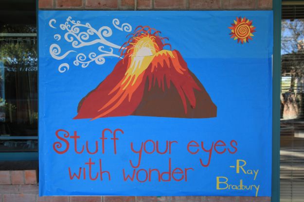 Volcano bulletin board
