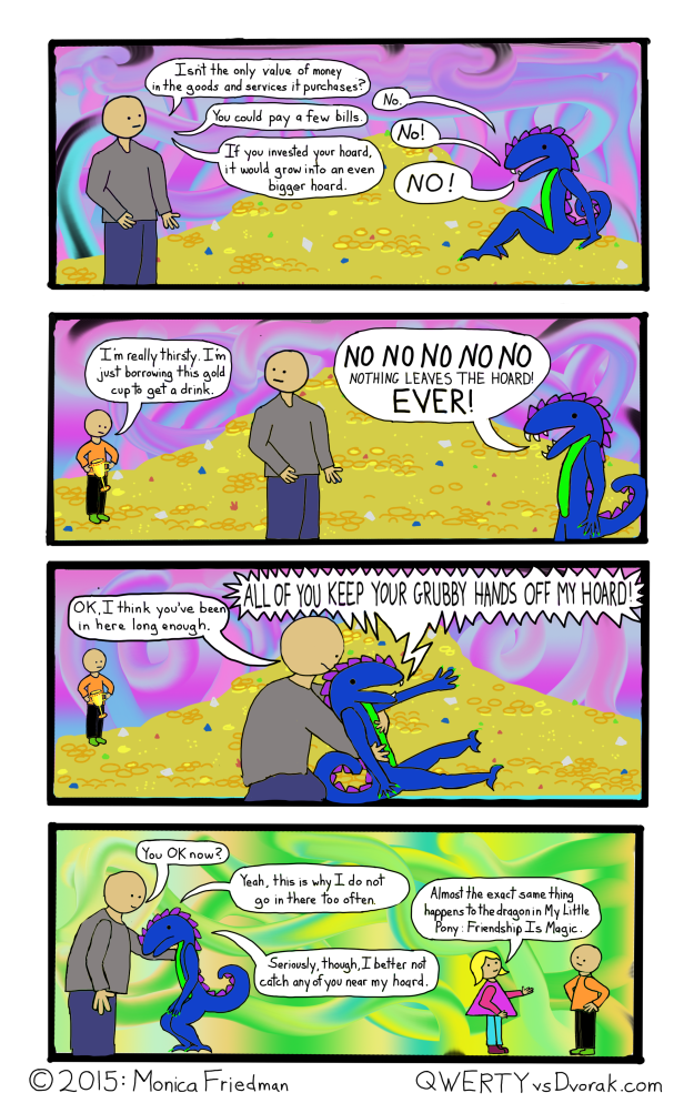 In reality, no force in Equestria could have compelled Spike to return those birthday presents.