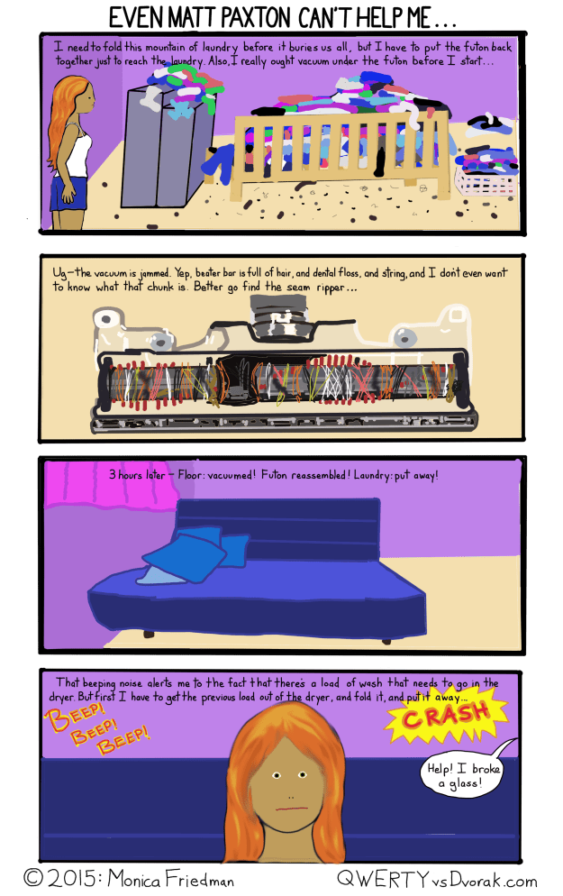 Suddenly, I know *exactly* what Betty Friedan was talking about.