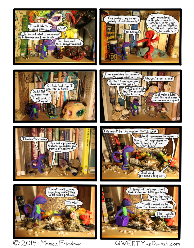 You were probably expecting something with a little more depth, but that's just a matter of perception. 