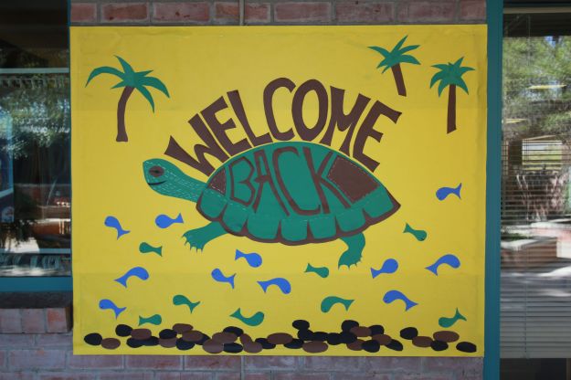 Yep, summer vacation is over. 