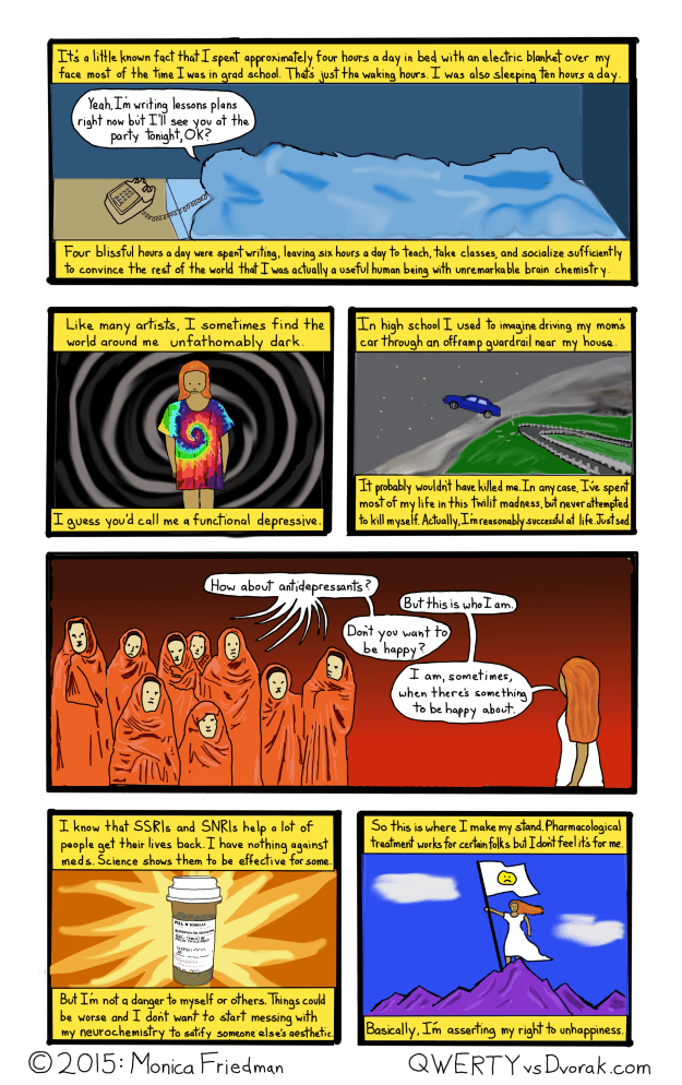 Baby, I was born this way. And I plan on dying this way. 