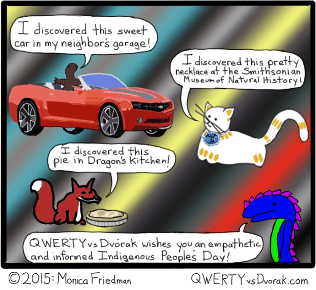 I discovered this joke in a Garfield comic. Just kidding! No one's ever found a joke in a Garfield comic. 