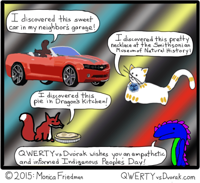 I discovered this joke in a Garfield comic. Just kidding! No one's ever found a joke in a Garfield comic. 